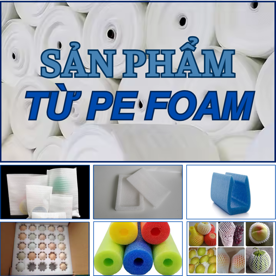 PE foam application in life