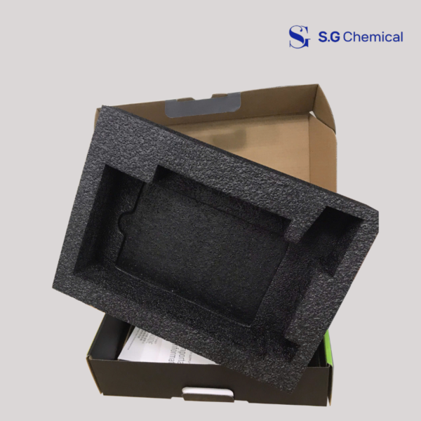 Shaped pe foam trays