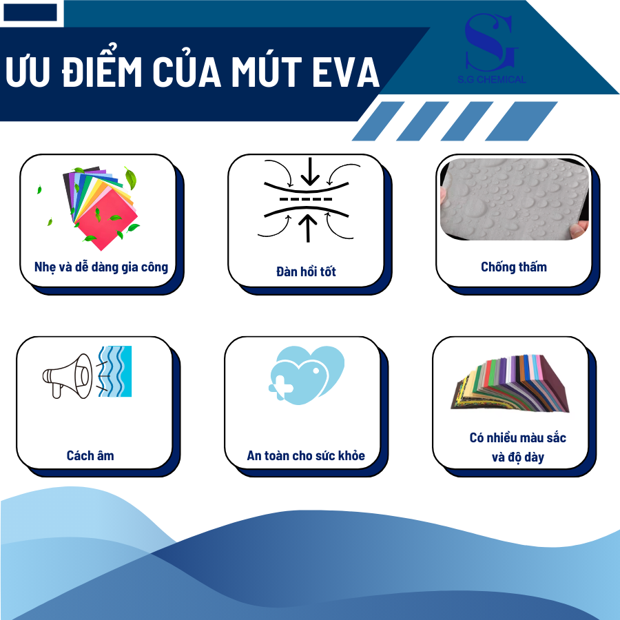 ứng của của mút eva