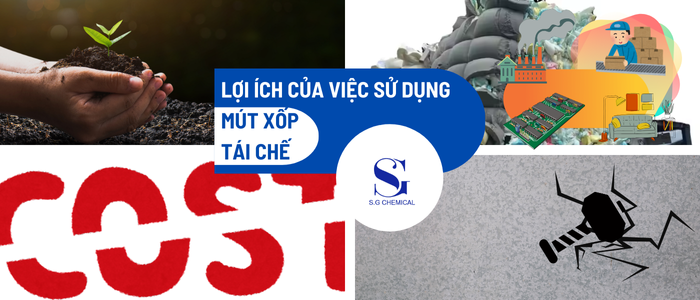 mút xốp tái chế