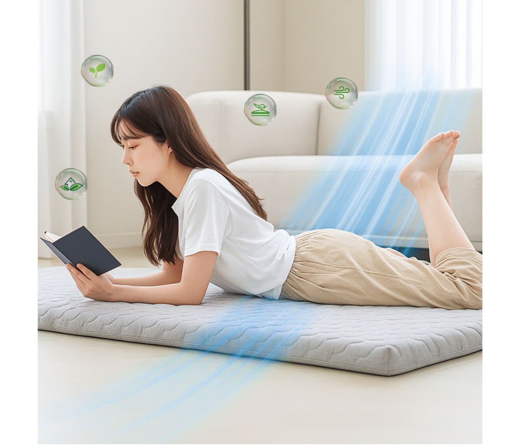 Nệm không hóa chất độc hại