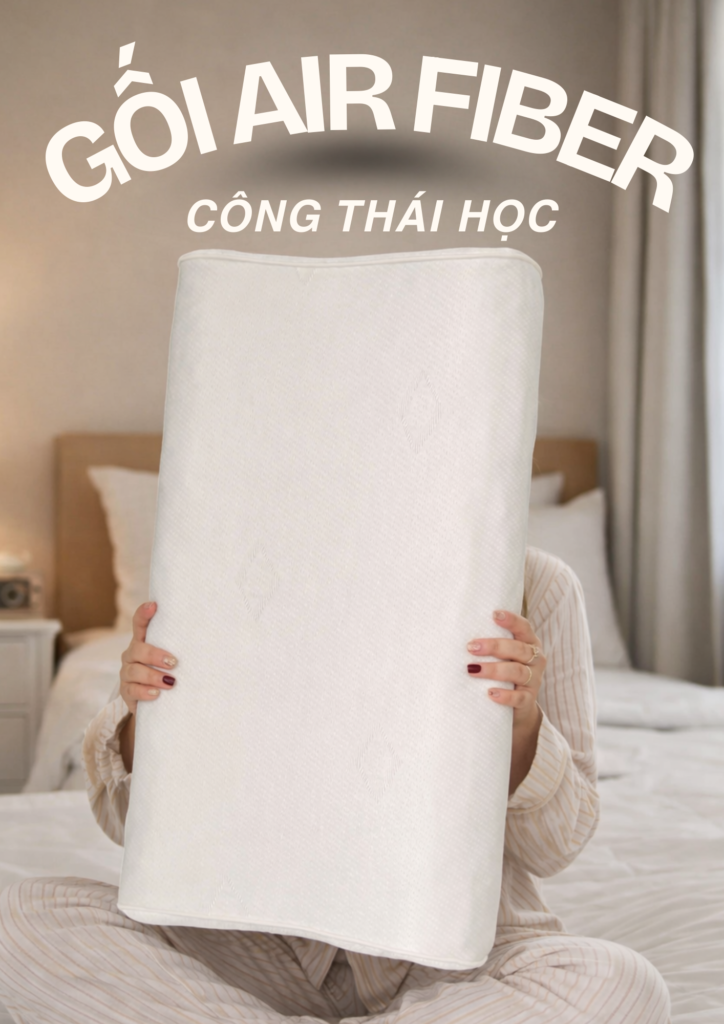 gối đầu air fiber