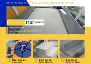 pe foam giải pháp cho thương hiệu Playtime